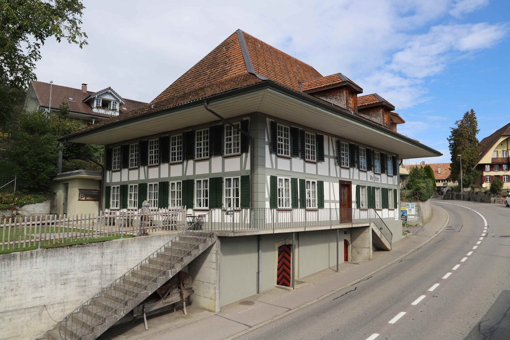 Der Alte Bären an der Burgdorfstrasse in Konolfingen.