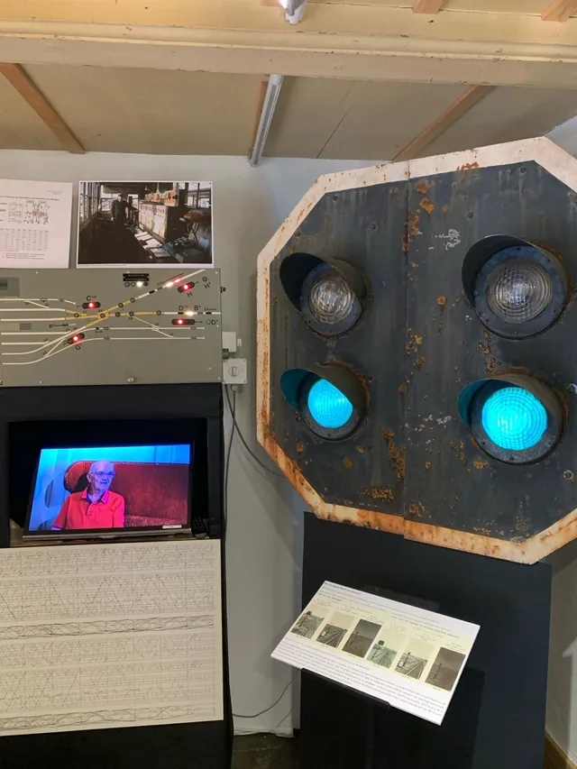 Signalanlage und Bediengerät der Ausstellung